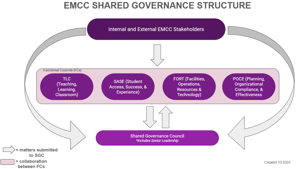 Shared Governance Diagram